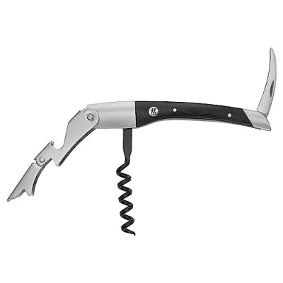 Afbeelding van Zwilling kelnersmes 3 in 1 RVS Zwarte Micarta handgreep