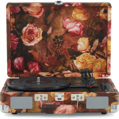 Afbeelding van Crosley Voyager Bluetooth Platenspeler Bloemen