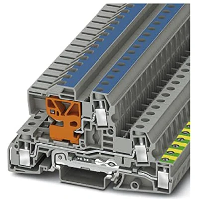 Afbeelding van Phoenix Contact UTI 6 PE/L/NT 3076039 Installatierandaardeklem 0.20 mm² 10 Grijs 50 stuk(s)