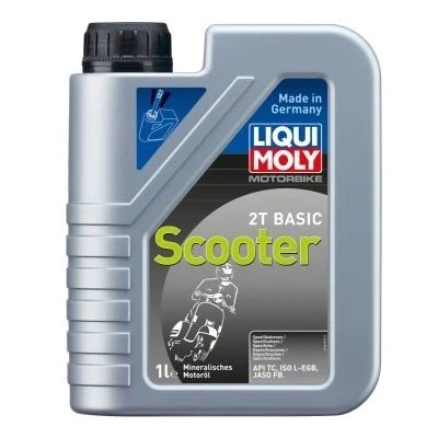 Afbeelding van Liqui Moly Motorbike 2T Basic Scooter Street 1L Motorolie 1619