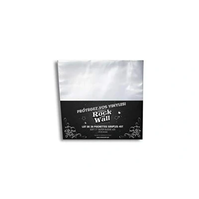 Image de Pochette souple 45T x20 pour vinyle