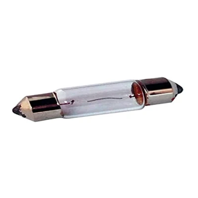 Image de AMPOULE NAVETTE 6V 5W SV8.5 8MM x 31MM MOTO CYCLOMOTEUR SCOOTER MOBYLETTE AUTO VOITURE PLAQUE IMMATRICULATION FEU POSITION AVANT ARRIERE CLIGNOTANT