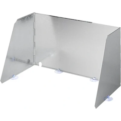 Afbeelding van Pro Plus Kookwindscherm 3 delig staal vouwbaar + uitschuifbaar 37/70 x 32 28 cm