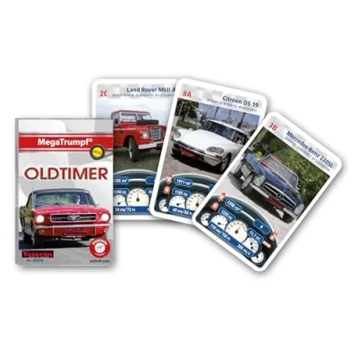 Afbeelding van Piatnik 4253 Kwartet Megatrumpf Oldtimer