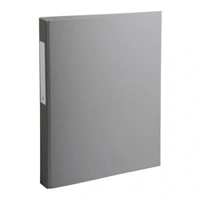 Image de Classeur remborde polypropylene 2 anneaux ronds de 25mm sur troisième couverture exacompta 54384e