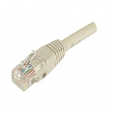 Afbeelding van Exertis Connect Patchkabel U/UTP, niet afgeschermd, CAT.5e, grijs, 0,50 m met bijzonder smalle (U/UTP, CAT5e, 0.50 m), Netwerkkabel
