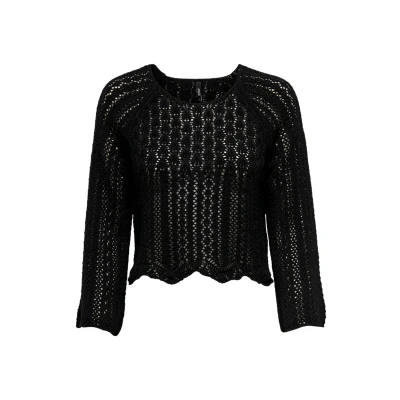 Afbeelding van ONLY Onlnola Trui, Dames, Maat: XS, Black