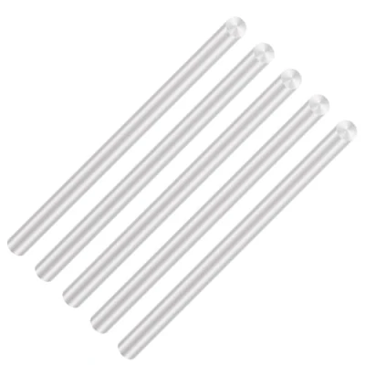 Afbeelding van LAVMHAB 5 stuks 6063 aluminium staven, 6 mm x 100 mm, robuust, voor knutselmodellen