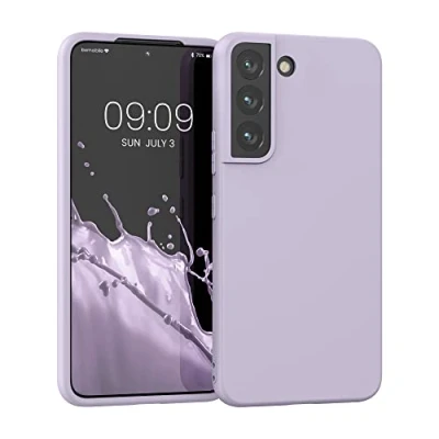 Afbeelding van kwmobile telefoonhoesje geschikt voor Samsung Galaxy S22 Hoesje smartphone Back cover in lavendel