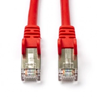 Afbeelding van Netwerkkabel Cat5e SF/UTP 15 meter (Rood)