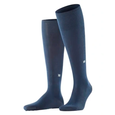 Afbeelding van Burlington Dublin Kniekousen marine, Heren, Maat: 40/46, Marine