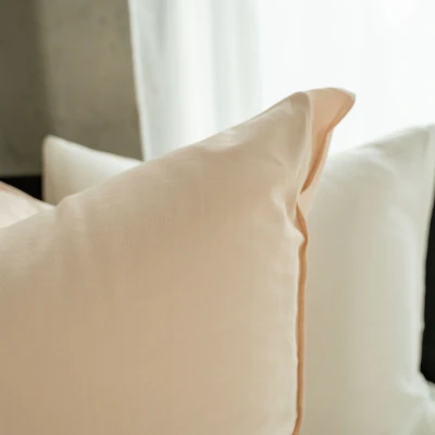Afbeelding van Edo Kussensloop 2 stuks 60x70 Nude 60/70 (Kleur: Nude)