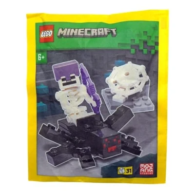 Afbeelding van LEGO Minecraft: figuur en skelet spin (vanaf 6 jaar)