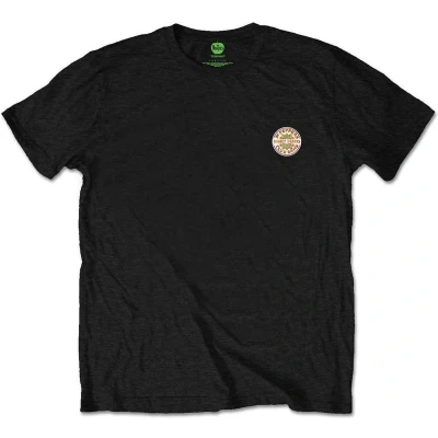Afbeelding van The Beatles Sgt Pepper Heren T shirt L Zwart