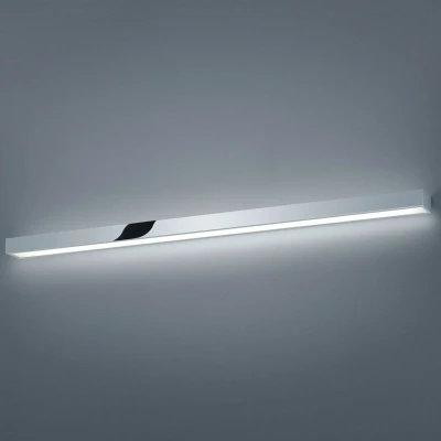 Afbeelding van LED spiegellamp Helestra Theia, verchroomd 120cm