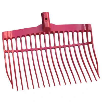 Afbeelding van Homestyle Mestvork Kunststof Zonder Steel Stalbenodigdheden Roze