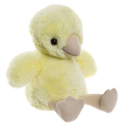Afbeelding van Charlie Bears Mascotte, Chucky de kip, uit Bear&amp;Me serie, een unieke knuffel voor kinderen, 20 centimeter