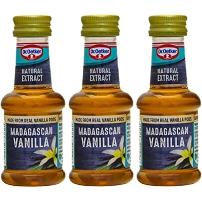 Afbeelding van Dr Oetker natuurlijke vanille extracten uit Madagaskar, 35 ml, 3 stuks