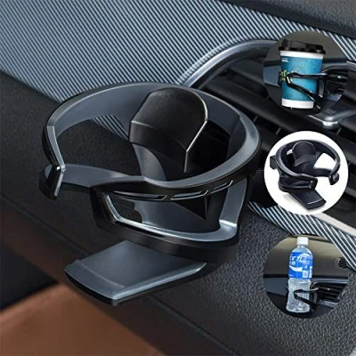 Afbeelding van Auto bekerhouder, verstelbare drankhouder met 7,8 cm diameter voor ventilatie, softdrinks, water, koffie en flessen