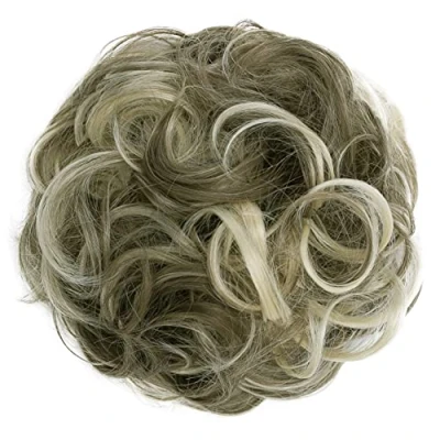Afbeelding van PRETTYSHOP XL haarstukje Chouchou voor het verkrijgen van volumineus opgedaan haar, krullen, knot, blond, bruin, G22E