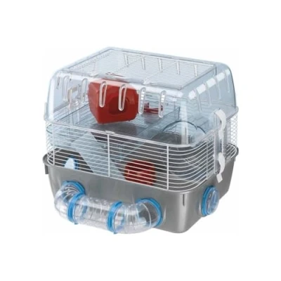 Afbeelding van Ferplast Hamsterkooi Combi 1 Fun 40,5x29,5x32,5 cm grijs 57926499