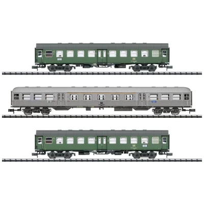 Afbeelding van MiniTrix 18295 N personenrijsset 1, N2846 van de DB, MHI