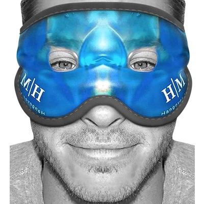 Afbeelding van Gel Oogmasker The Hangover Mask Herbruikbaar Koud Slaapmasker voor Warmte en Koudetherapie Oogmaskers Donkere Kringen Wallen Bij Vermoeide Ogen, Kater, Sinuspijn Kneuzingen