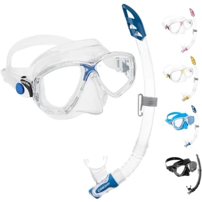 Afbeelding van Cressi Marea VIP set blauw
