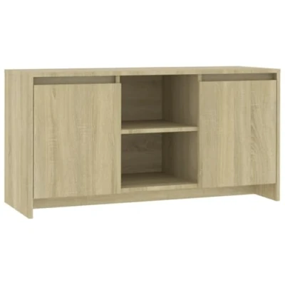 Afbeelding van vidaXL TV kast Sonoma eiken 102 x 37,5 52,5 cm bewerkt hout