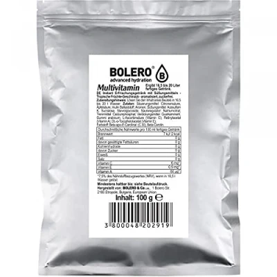Afbeelding van Bolero Siropen Multivitamin Grootverpakking / Bulk (zak van 100 gram)