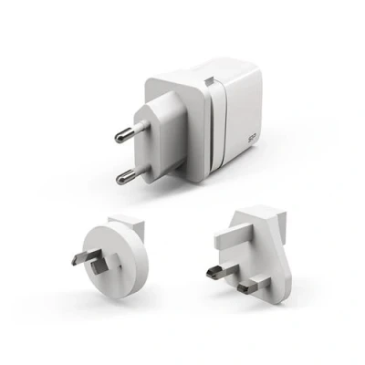 Afbeelding van Silicon Power Wandoplader QM16 USB/Typc Whi (20 W), USB lader, Wit