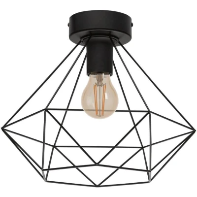 Afbeelding van EGLO Tarbes Plafondlamp E27 Ø 32,5 cm Zwart