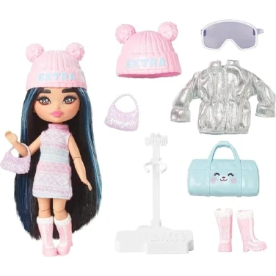 Image de Poupée Mattel Barbie Mini Extra Neige