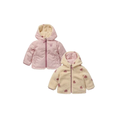 Afbeelding van Noppies Jas Maplegrove Reversible Baby Maat 68