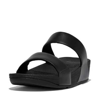 Afbeelding van Fitflop LULU Sandalen, Dames, Maat: 38, All black Leer