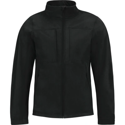 Afbeelding van B&amp;C Hooded Softshell / Men CGJM950 Black