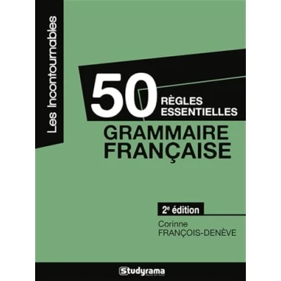Afbeelding van 50 REGLES ESSENTIELLES GRAMMAIRE FRANCAISE