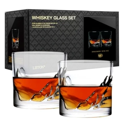 Afbeelding van Liiton Whiskey Glazen Grand Canyon 300 ml 2 Stuks
