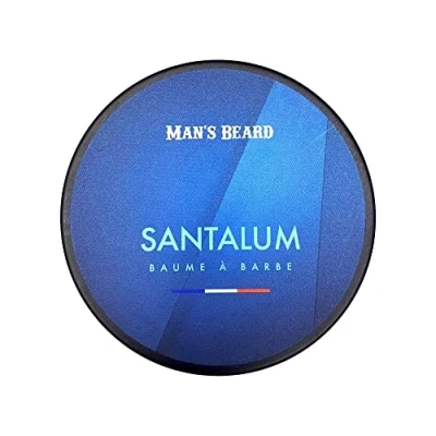 Afbeelding van Man&#039;s Beard SANTALUM Baardbalsem, geurend, sandelhout, gemaakt in Frankrijk, 90 ml