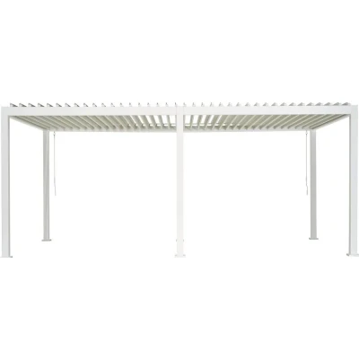 Afbeelding van Overkapping vierkant M Rota 360 cm x 530 Matt white Suns