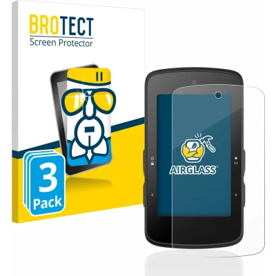 Afbeelding van BROTECT Screenprotector voor Bryton Rider 750 SE Folie Beschermfolie Beschermglas transparant (3 Stuks)