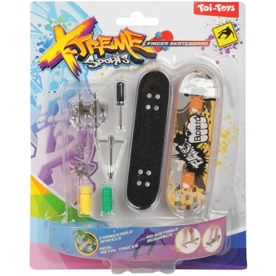 Afbeelding van Vinger Skateboard met accessoires 1 setje