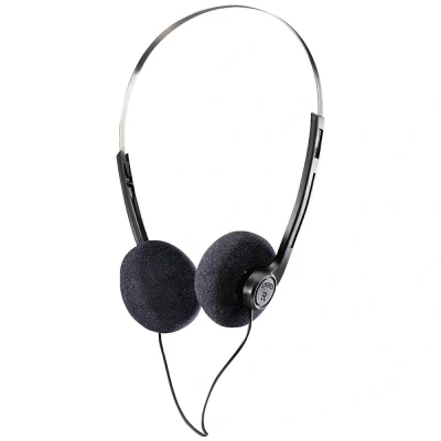 Afbeelding van Hama On Ear koptelefoon Computer Kabel Stereo Zwart