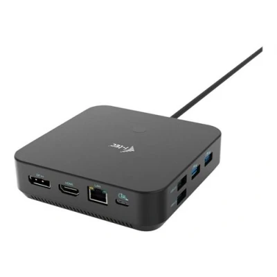 Image de i Tec Station d&#039;accueil USB C / USB4 Thunderbolt 3 4 HDMI 2 x DP++ GigE 100 Watt Europe
