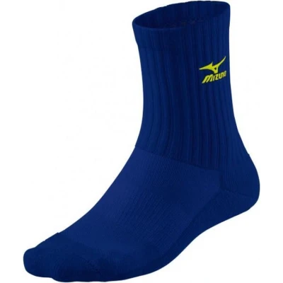 Afbeelding van Mizuno Volleyball Socks Medium Marine/Jaune Femme/Homme Taille S