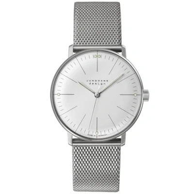 Afbeelding van Junghans Max Bill handopwinder 27/3004.46 handopwind horloge vintage luxe heren dames cadeautip