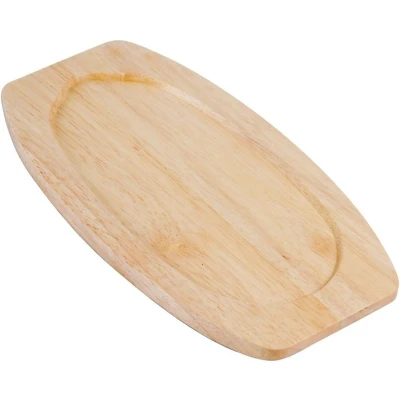 Afbeelding van Olympia heveahouten onderzetter 31.5x17cm