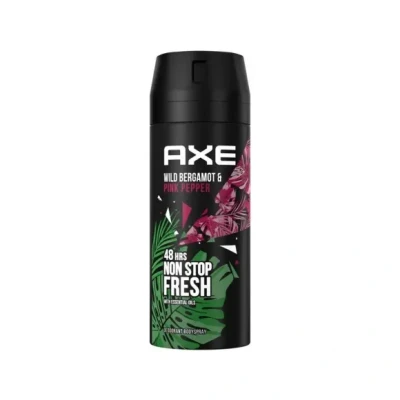 Afbeelding van Axe Wild Deodorant en Bodyspray Fresh Bergamot + Pink Pepper 150 ml