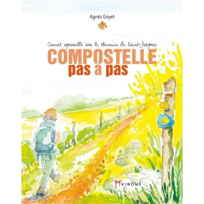 Image de Compostelle pas à Carnet aquarellé sur le chemin de Sa