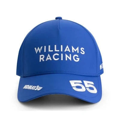 Afbeelding van PUMA Williams Racing Formula 1 Cap 2025 Carlos Sainz, Militaire marine, Eén maat